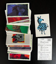 LOT 104 STICKER VIGNETTE PANINI ROI LION   DISNEY 1994 RARE NEW SANS DOUBLES