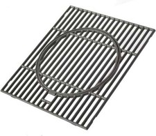 2000031300 CAMPINGAZ BARBECUE GRILLE EN FONTE AVEC BAGUE 3 ET 4 SERIES 39X45 CM