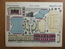 Maquette papier Villa Turque