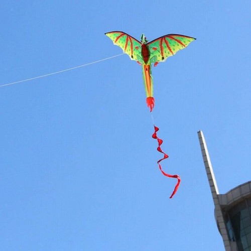 Cerf volant dinosaure - 3d, cerf-volant
