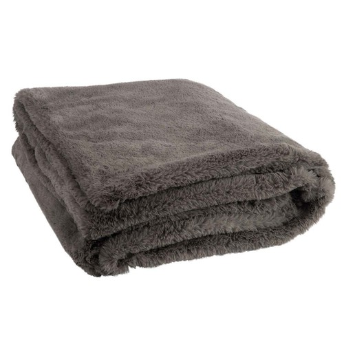 Plaid imitation fourrure - imitation,