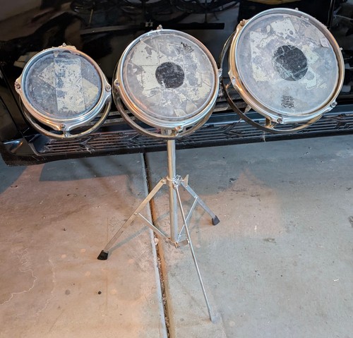 Vintage remo roto toms rotary - roto,