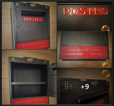 Grande Boite aux Lettres La Poste PTT Convertie en Armoire à Clefs Industrielle