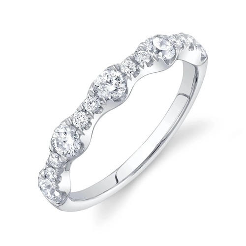 14k blanc diamant - 14k, festons