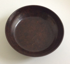 Vintage objets de bureau : coupelle pour trombones - en plastique Bakélite - 1