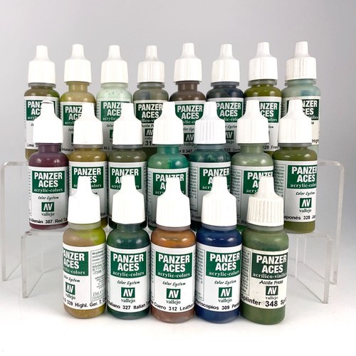 X20 lot peintures panzer - lot,