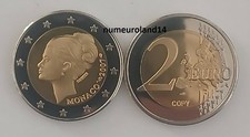 DISPO REPLIQUE/COPY de la 2€ Monaco 2007 Grace Kelly. Bien lire la description.