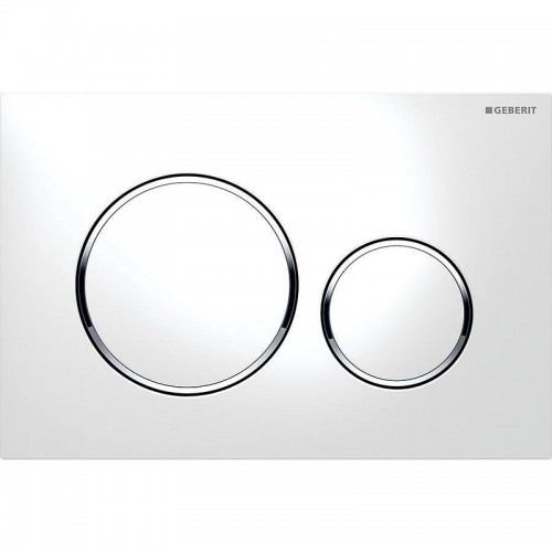 Plaque commande double - plaque, de