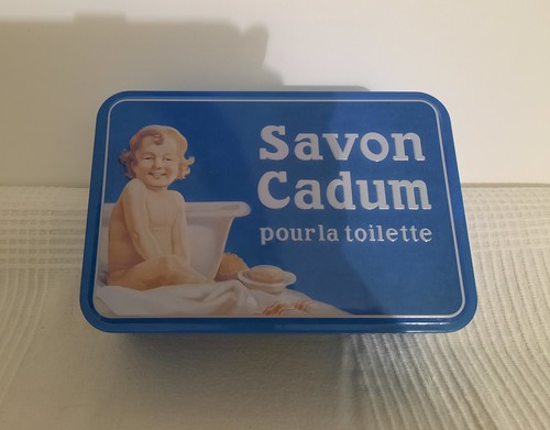 Boite métal collection cadum - boite,