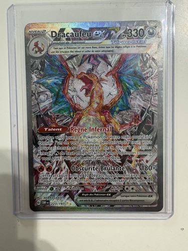 Carte pokémon dracaufeu - carte,