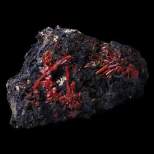 ★☆ CROCOÏTE de Red Lead Mine - 10,2 cm - A15-12 ☆★