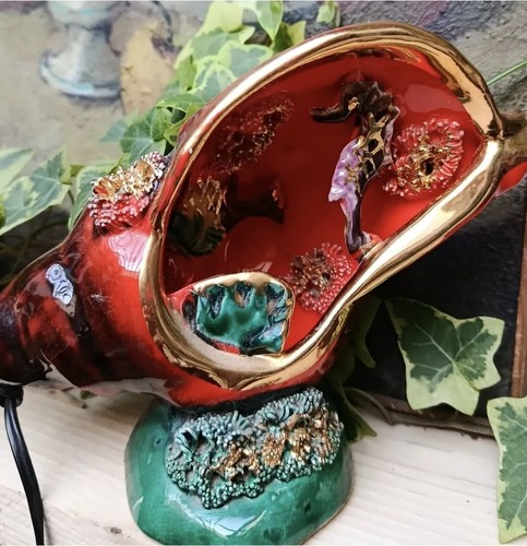 Lampe veilleuse coquillage