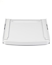 wpro kit de superposition 60cm blanc avec tablette sks101 