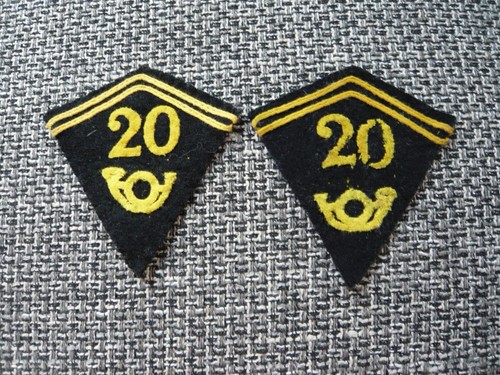 Insignes pattes col ww2 - de,