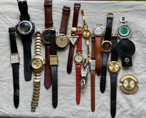 Lot montres quartz - lot,