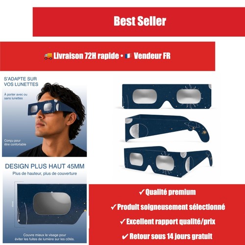 Lunettes éclipse solaire