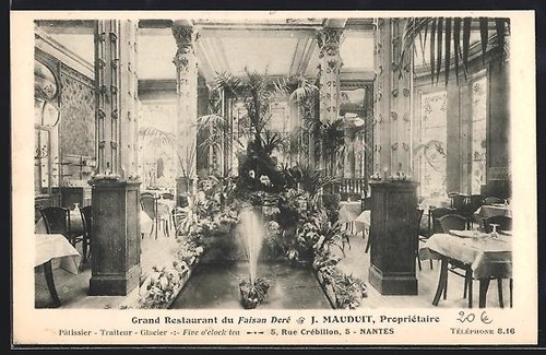 Cpa nantes intérieur - nantes,, du