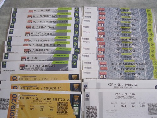 Ticket collection olympique - ticket,