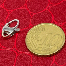 Fermoir Perroquet pour Colliers / Bracelet or Blanc 18K 750 Poids 0,93G