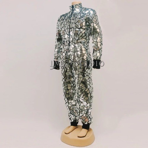 Mirror jumpsuit men - jumpsuit, party