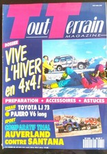 Tout Terrain Magazine N°32 du 12/1991; L'hiver en 4x4/ Toyota LJ 73/ Pajero V6