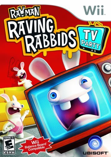 Rayman raving rabbids party - rabbids, tv