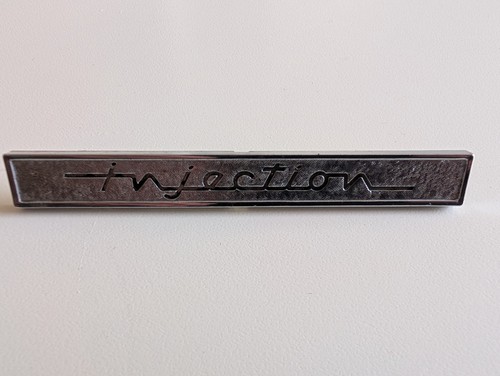 Sigle injection - sigle, "injection"