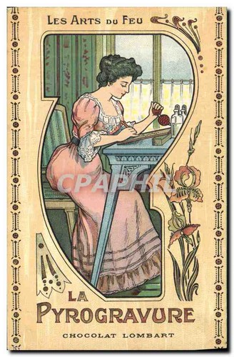 Pyrogravure chocolat - pyrogravure,