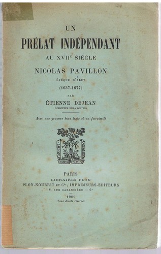 Dejean prelat independant - prelat,