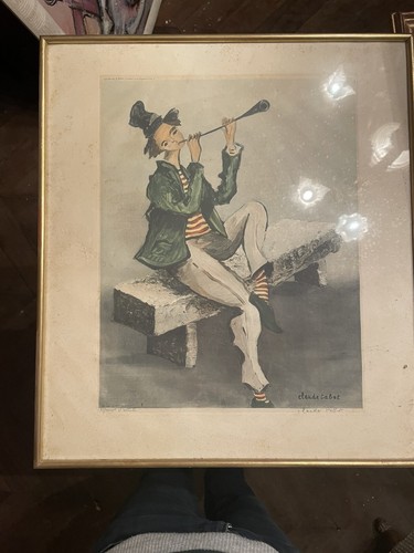 Lithographie originale claude - lithographie,
