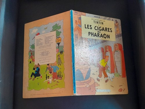 Tintin les cigares pharaon - cigares,
