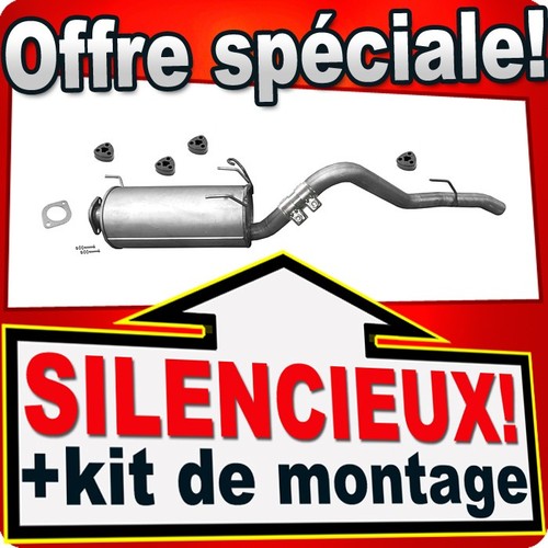 Silencieux arriere pour isuzu - silencieux,