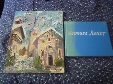 Georges FLANET HAUTELUCE  son église SAVOIE huile sur toile signée