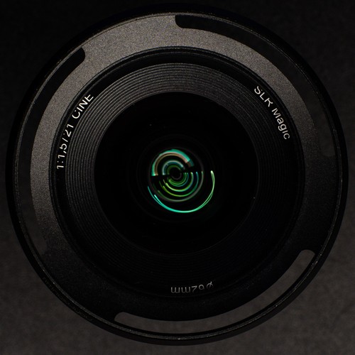Slr magic 21mm cine lens - f/1.4,