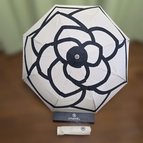 Parapluie pliant chanel blanc - parapluie,