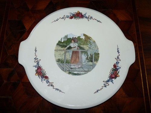 Rare plat tarte faïence - rare,