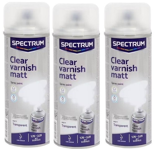 Lot vernis spray aérosol - 3,