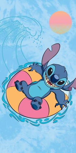 Tissu plage disney halantex - tissu,
