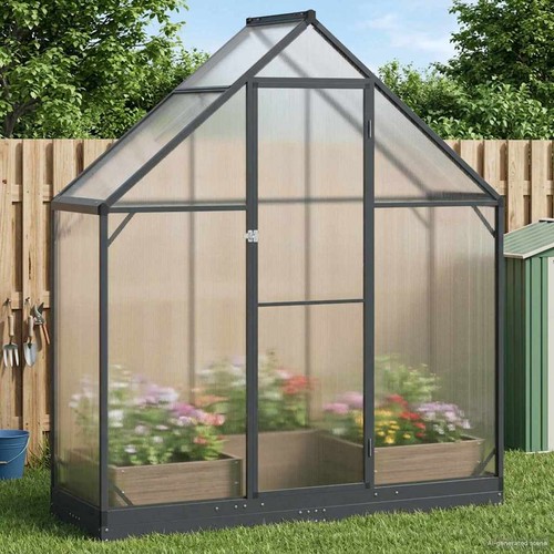 Serre jardin anthracite - serre,