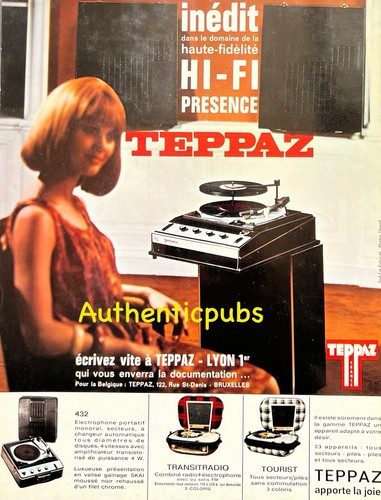 Publicite teppaz 432 - publicite,