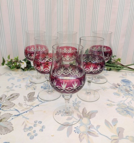 Grands verres cristal - 6,