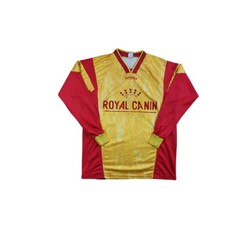 Maillot football rétro Royal Canin N°9 années 2000
