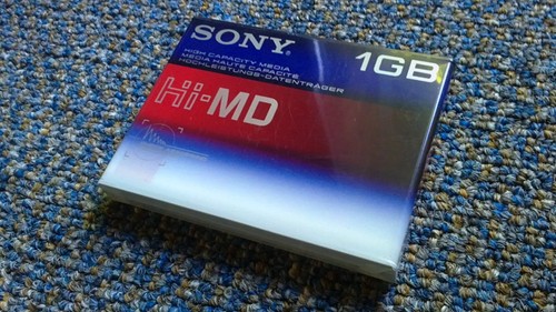 Minidisc sony md - minidisc, hi-md