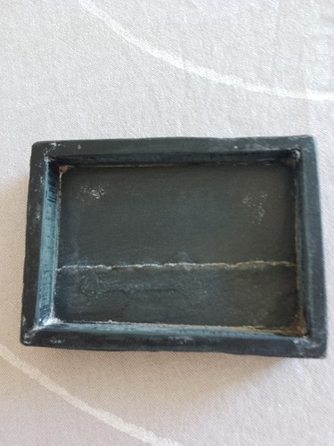 Porte savon pierre noire - porte-savon,