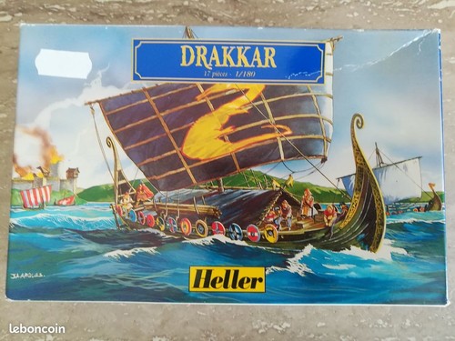 Maquette heller drakkar au - maquette,