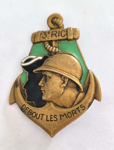 Insigne ric régiment - 3°,