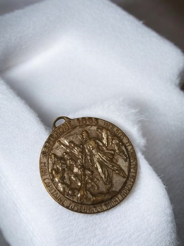 Porte clés ancien médaille - porte-clés,