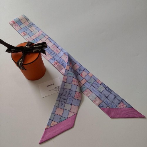 écharpe soie hermès - Écharpe, en