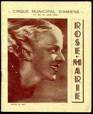 Ancien programme cirque - programme,