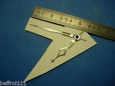 Aiguilles pendulette horloge ancienne,pendule Uhr clock aiguille 60 x 44 mm n42